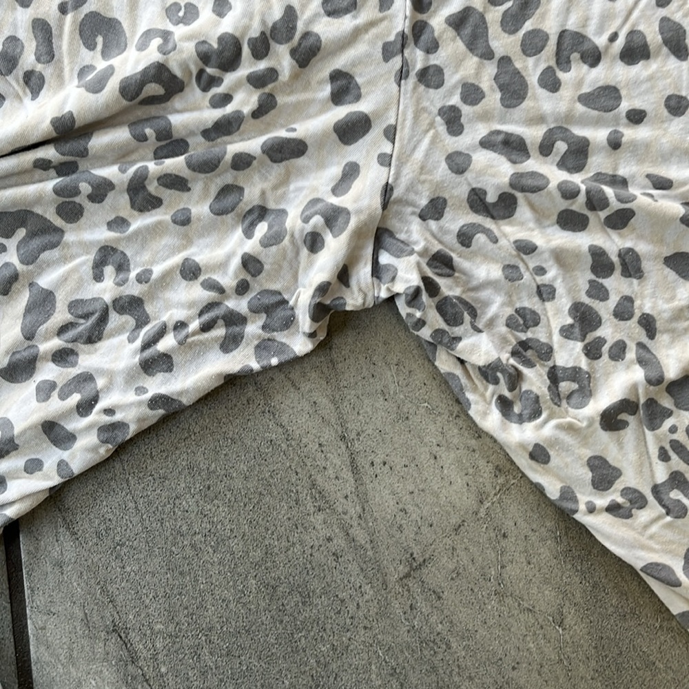 Soma Gray Leopard Print Pajama Set - Picture 9 of 9